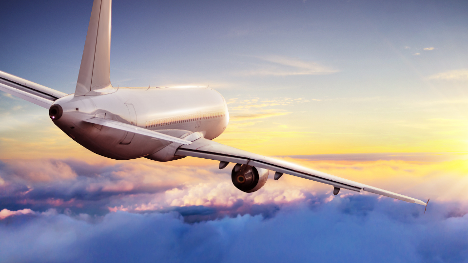 Abstract flight background